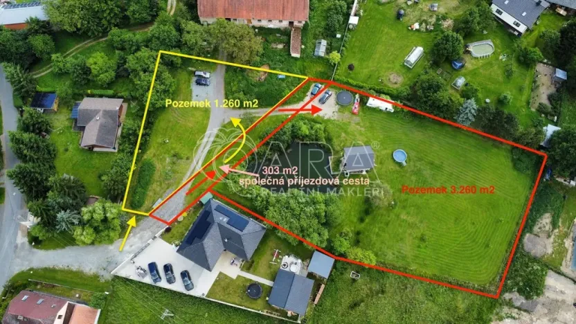 Prodej pozemku pro bydlení, Mokrouše, 3260 m2