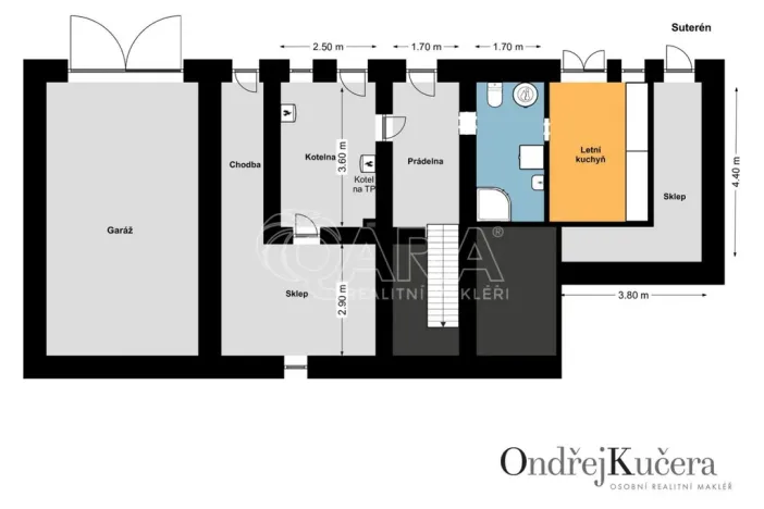 Prodej rodinného domu, Kosoř, Dolejší, 250 m2