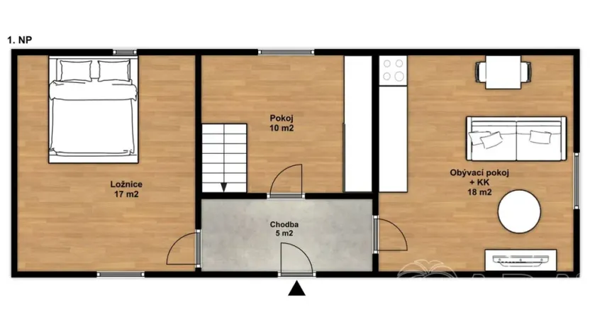 Prodej rodinného domu, Planá nad Lužnicí, Nad Hejtmanem, 99 m2