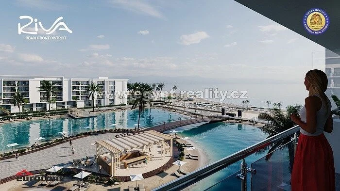 Prodej bytu 1+kk, Hurghada, Egypt, Youssef Afifi Street, 45 m2