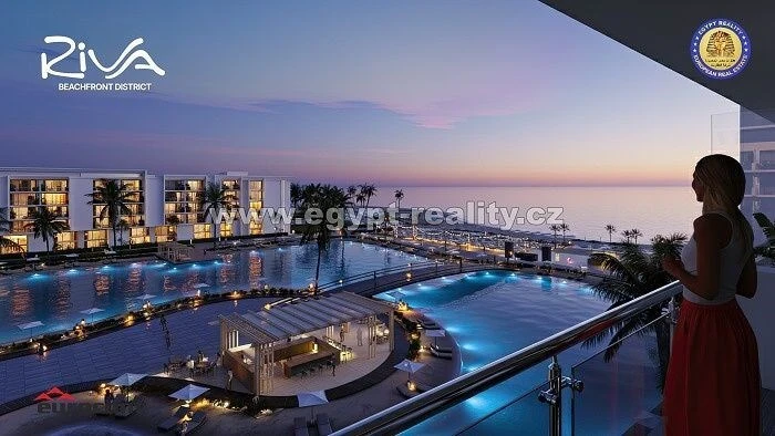 Prodej bytu 1+kk, Hurghada, Egypt, Youssef Afifi Street, 45 m2