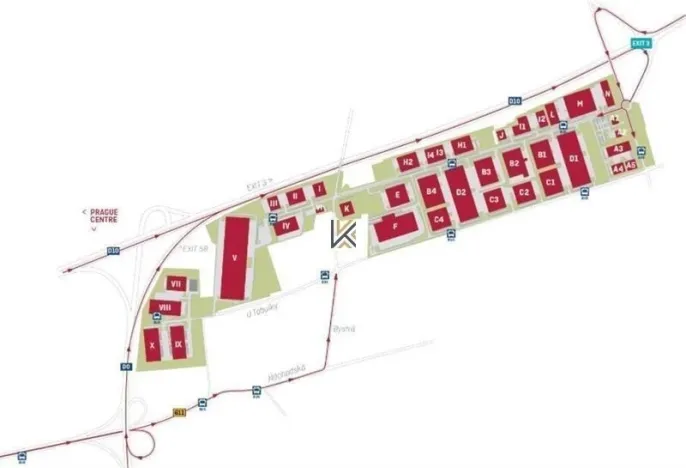 Pronájem kanceláře, Praha - Horní Počernice, Do Čertous, 358 m2
