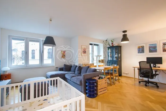 Pronájem bytu 2+kk, Praha - Vršovice, Rybalkova, 68 m2