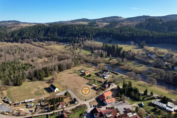 Prodej pozemku pro bydlení, Větřní, 1040 m2