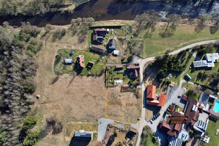 Prodej pozemku pro bydlení, Větřní, 1040 m2