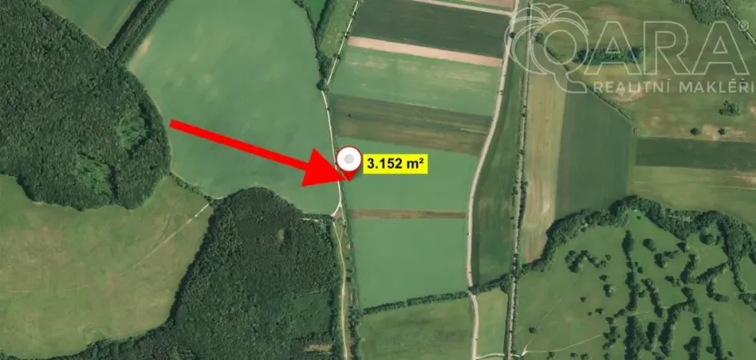 Prodej pole, Javorník, 3152 m2