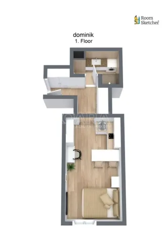 Prodej bytu 1+kk, Praha - Smíchov, Radlická, 25 m2