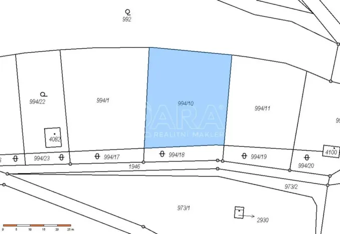 Prodej pozemku pro bydlení, Slaný, 1224 m2