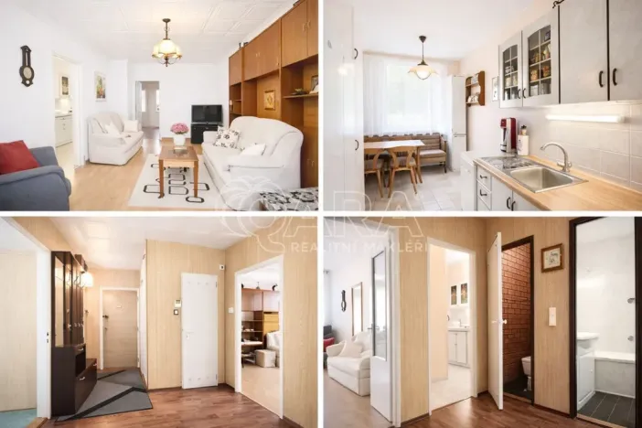 Pronájem bytu 3+1, Praha - Čimice, Křivenická, 72 m2