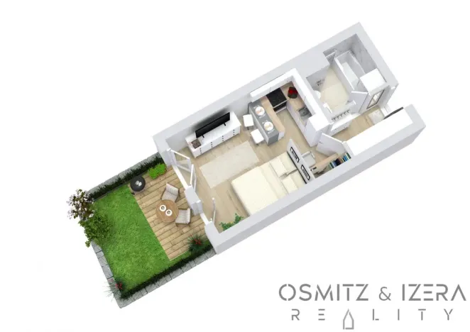 Prodej bytu 1+kk, Praha - Hostavice, Hrabovská, 70 m2
