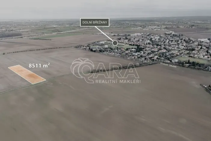 Prodej pole, Dolní Břežany, 8511 m2