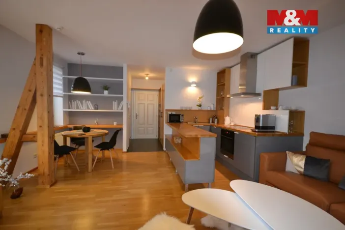 Pronájem bytu 2+kk, Jablonec nad Nisou, Jiráskova, 66 m2