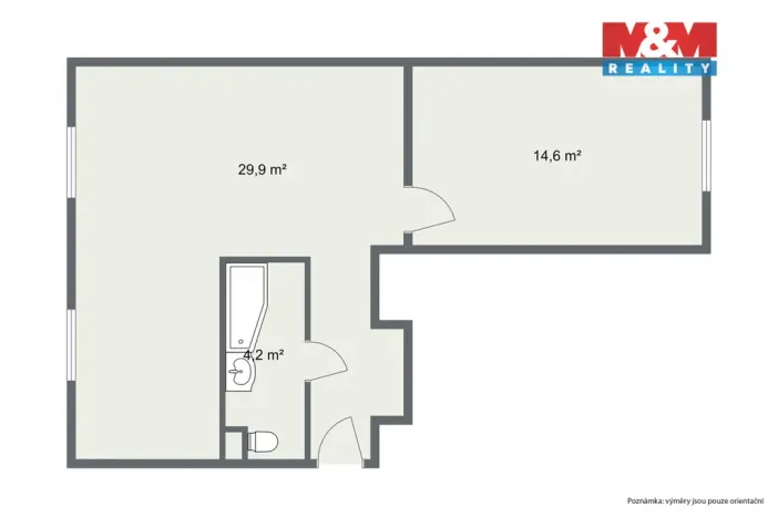 Prodej bytu 2+kk, Sokolov, Hornická, 48 m2