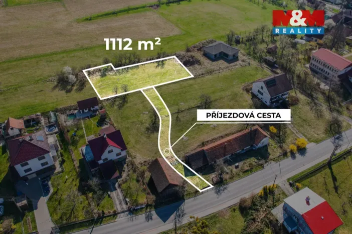Prodej pozemku pro bydlení, Zádveřice-Raková - Zádveřice, 1112 m2