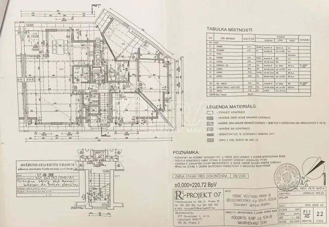 Pronájem bytu 4+kk, Praha - Vršovice, Bělocerkevská, 146 m2