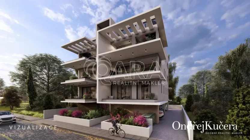 Prodej bytu 3+kk, Argyri Eftalioti,Aradippou,Kypr, 156 m2