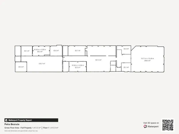 Prodej skladu, Luby, 1300 m2