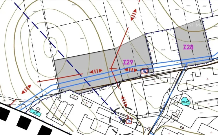 Prodej komerčního pozemku, Dolní Kralovice, 10347 m2
