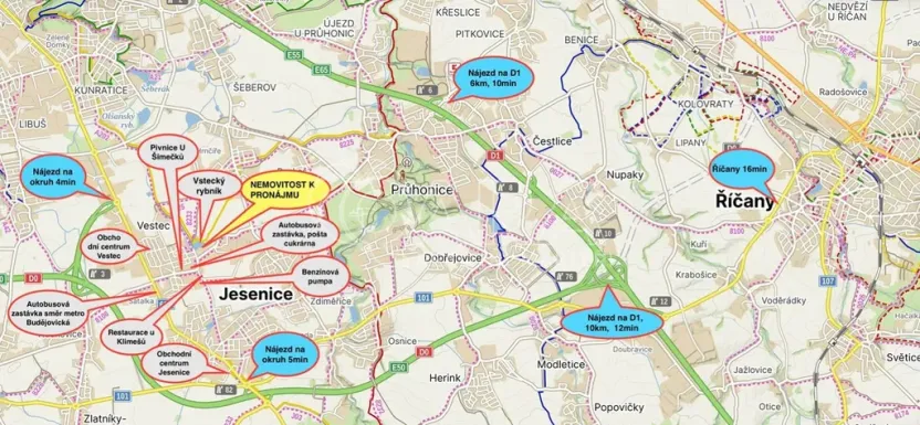 Pronájem obchodního prostoru, Vestec, Vestecká, 252 m2