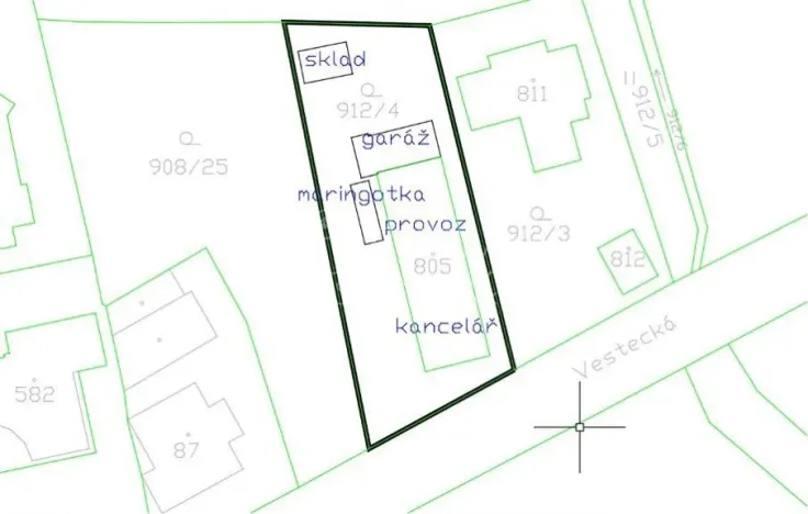 Pronájem skladu, Vestec, Vestecká, 252 m2