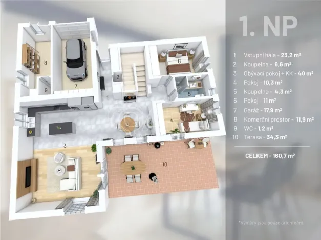 Prodej rodinného domu, Dobřejovice, Nad Mlýnským Rybníkem, 222 m2