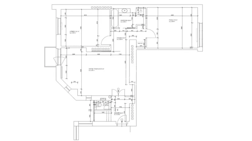 Prodej bytu 3+kk, Praha - Vinohrady, Laubova, 76 m2