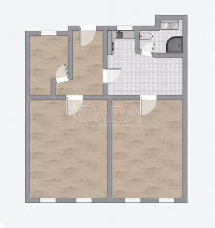 Pronájem bytu 3+1, Praha - Žižkov, Dalimilova, 82 m2