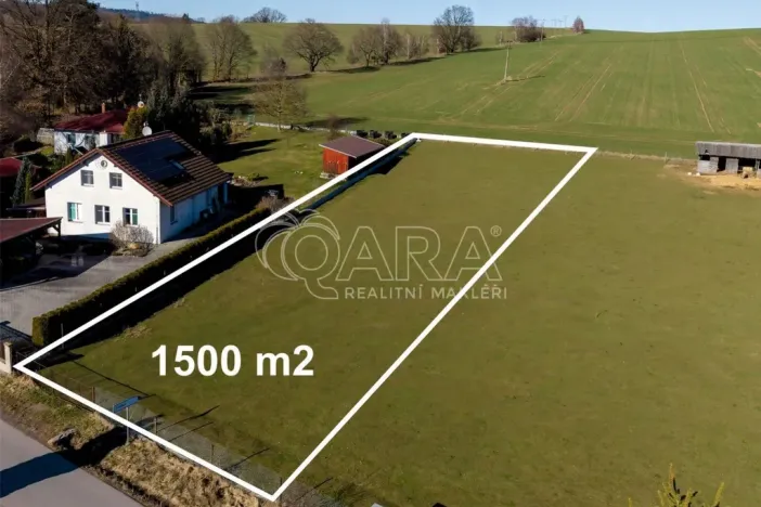 Prodej pozemku pro bydlení, Divišov - Radonice, 1500 m2