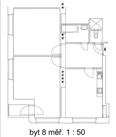 Pronájem bytu 2+1, Praha - Břevnov, Veleslavínská, 69 m2