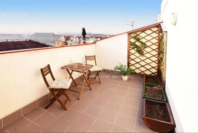 Pronájem bytu 2+kk, Praha - Bubeneč, Národní obrany, 53 m2