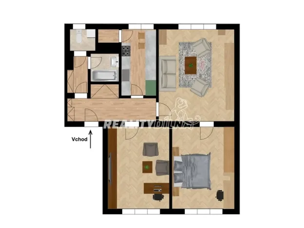 Pronájem bytu 3+1, Praha - Krč, Pacovská, 76 m2