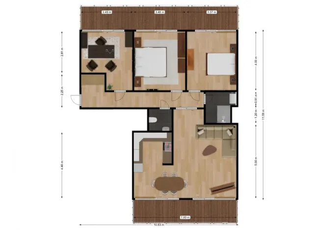 Prodej bytu 4+kk, Beroun - Beroun-Závodí, Na Golfu, 94 m2