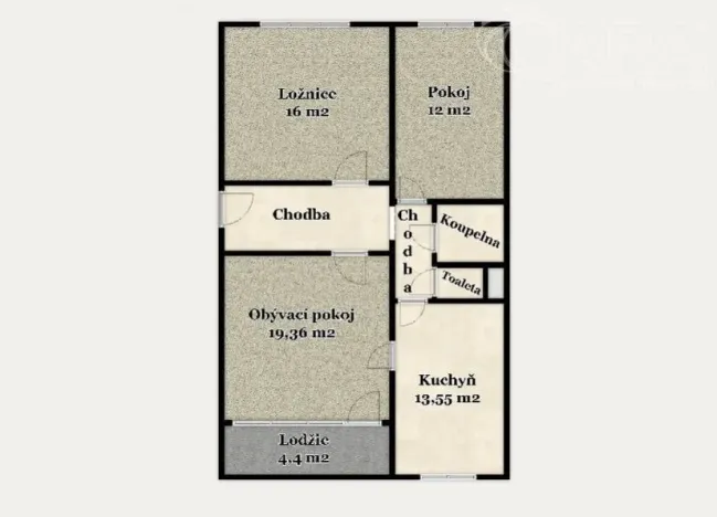 Pronájem bytu 3+1, Praha - Strašnice, Průběžná, 78 m2