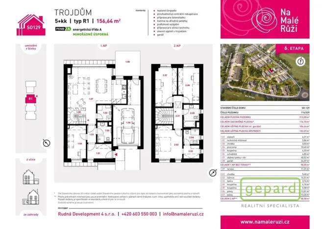 Prodej rodinného domu, Drahelčice, Na Malé Růži, 157 m2