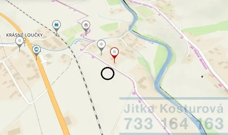 Prodej pozemku pro bydlení, Krnov - Krásné Loučky, 1200 m2