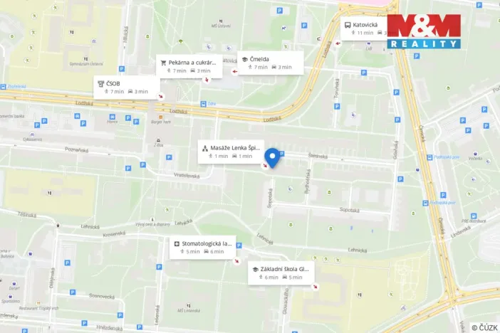 Prodej bytu 3+kk, Praha - Bohnice, Štětínská, 65 m2