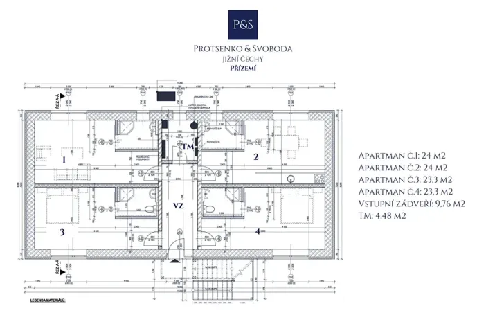 Prodej apartmánu, Frymburk, 233 m2