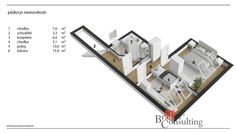 Prodej bytu 3+kk, Černošice, Zdeňka Lhoty, 74 m2