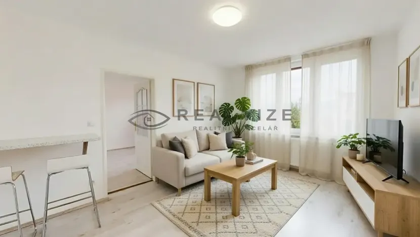 Prodej bytu 2+1, Křemže, Nový Doubek, 45 m2