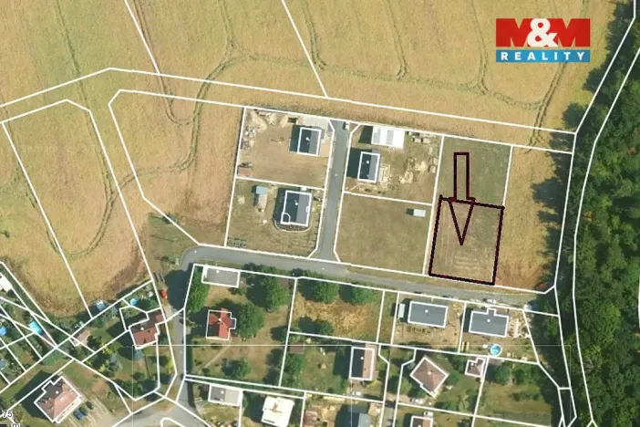 Prodej pozemku pro bydlení, Chlístovice, 1000 m2