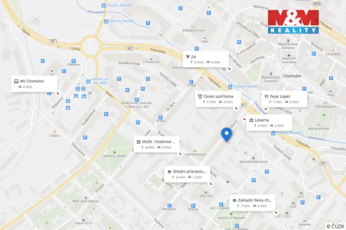 Pronájem skladu, Chomutov, Vršovců, 166 m2