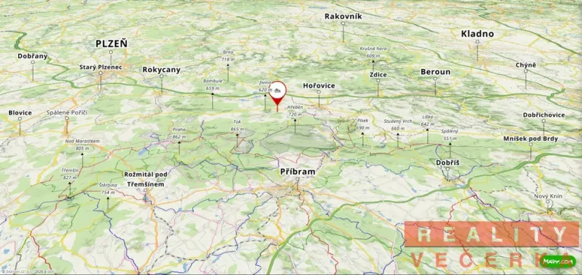 Prodej pozemku pro bydlení, Komárov, 1061 m2