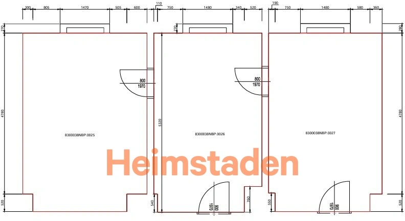 Pronájem kanceláře, Havířov - Město, Jana Švermy, 54 m2