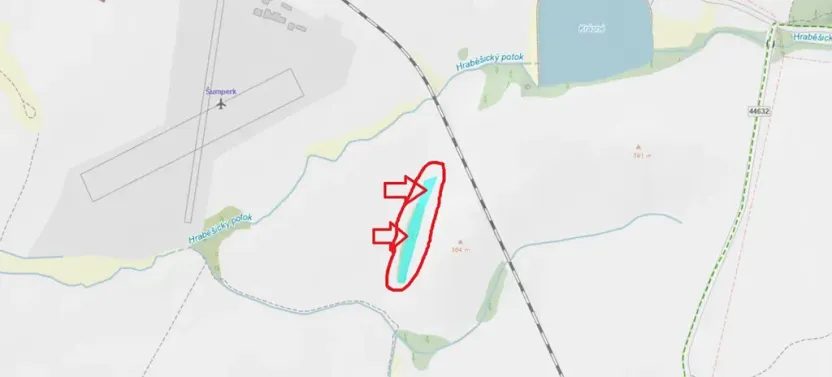 Prodej lesa, Nový Malín, 8466 m2