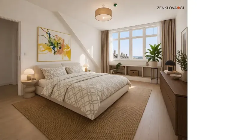 Prodej bytu 2+kk, Praha - Libeň, Zenklova, 60 m2