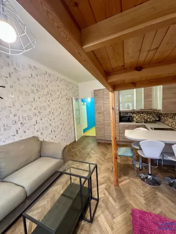 Pronájem bytu 1+kk, Praha - Žižkov, Krásova, 26 m2