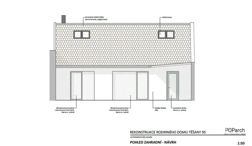 Prodej rodinného domu, Těšany, 108 m2
