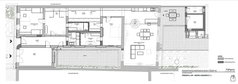 Prodej rodinného domu, Těšany, 108 m2