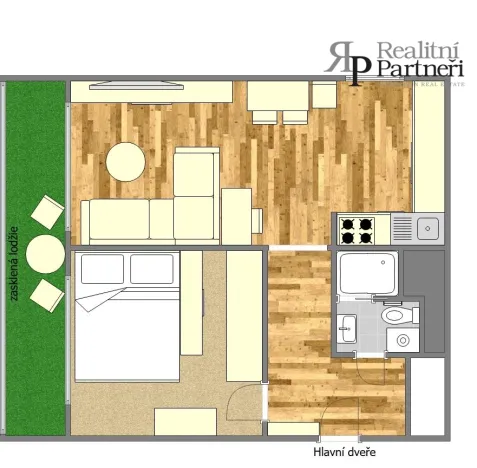 Prodej bytu 2+1, Praha - Krč, Točitá, 55 m2