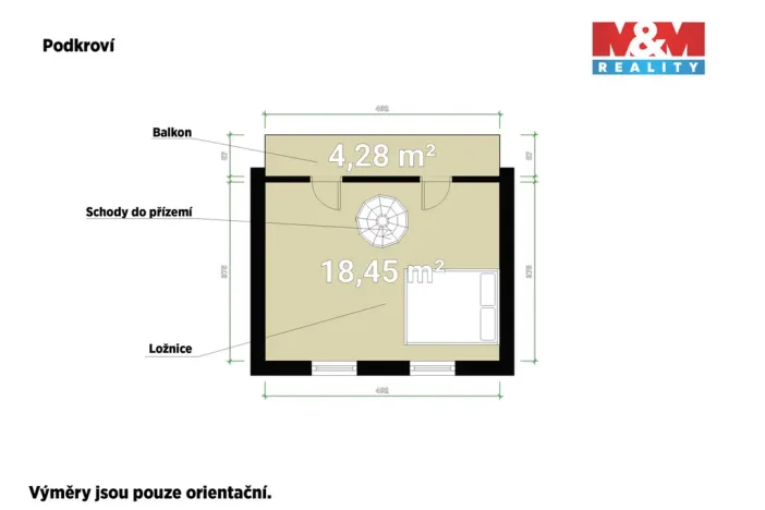 Prodej chaty, Psáry, 51 m2